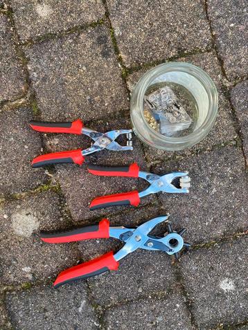 Kleding reparatie tangen Set van 3 + Oogjes beschikbaar voor biedingen