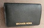 Originele Michael Kors Portemonnee, Ophalen of Verzenden, Gebruikt, Zwart, Met knipsluiting