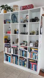 Grote witte boekenkast met veel ruimte, Ophalen, Met plank(en), Gebruikt, 200 cm of meer