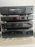 Sony vintage hifi-set – krachtige versterker + cd-speler, Ophalen of Verzenden, Zo goed als nieuw, Speakers, Sony