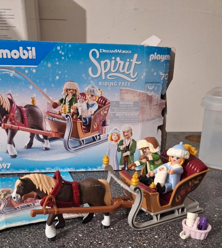 Playmobil Spirit slee 70398, Kinderen en Baby's, Speelgoed | Playmobil, Zo goed als nieuw, Ophalen