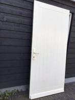 Witte Buitendeur. 1030 x 2195, Doe-het-zelf en Verbouw, Deuren en Horren, 100 tot 120 cm, Gebruikt, 215 cm of meer, Ophalen of Verzenden