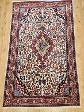 Vintage handgeknoopt perzisch tapijt sarough 166x103 beschikbaar voor biedingen
