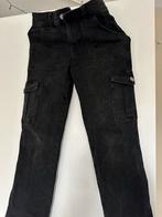 Zwarte Cargo Broek HEMA Maat 140, Kinderen en Baby's, Kinderkleding | Maat 140, Ophalen, Zo goed als nieuw, Jongen of Meisje, Broek