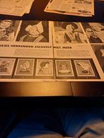 Artikel kinderpostzegels klederdrachten 1960, Ophalen of Verzenden, 1940 tot 1960, Knipsel(s)