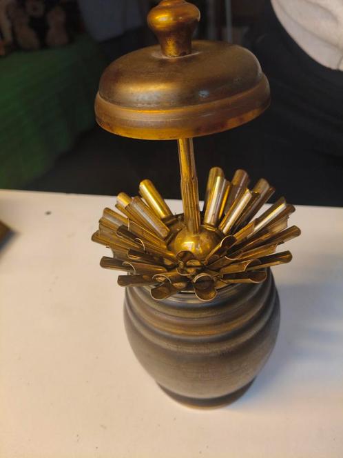Vintage sigarettensispenser, Antiek en Kunst, Antiek | Koper en Brons, Ophalen of Verzenden