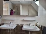 Badkamer spiegelkast met wastafels villeroy en boch, 150 tot 200 cm, Minder dan 25 cm, Minder dan 100 cm, Gebruikt