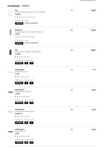 Ikea PAX kledingkast zwart 150 x 66 x 238 cm - afbeelding 7