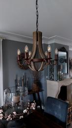 Landelijke hoffz Kroonluchters - Sfeervolle Verlichting, Ophalen, 50 tot 75 cm, Hout, Landelijk