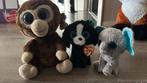 3 ty beanie boos, Kinderen en Baby's, Speelgoed | Knuffels en Pluche, Ophalen, Zo goed als nieuw, Olifant