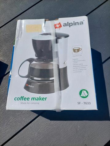 Alpine koffiezetapparaat, geschikt voor op de camping beschikbaar voor biedingen