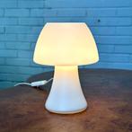 Vintage mushroom paddenstoel lamp, Huis en Inrichting, Lampen | Tafellampen, Minder dan 50 cm, Glas, Vintage, Ophalen of Verzenden