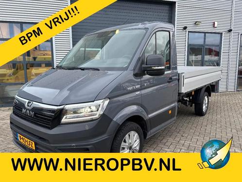 MAN TGE 3.180 Openlaadbak Automaat Airco Navi 4X4 NIEUW BPM, Auto's, Bestelauto's, Bedrijf, Te koop, MAN, Diesel, Euro 6, Automaat