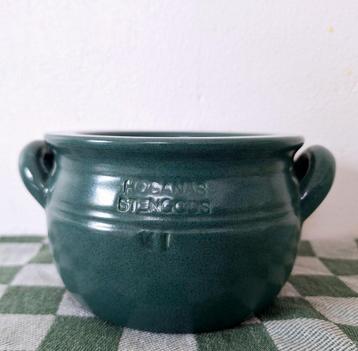 Höganas Keramik, Sweden, steengoed pot met oren, 1/2 liter beschikbaar voor biedingen