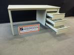 Oldscool bureau / degelijke werktafel met ladeblok 150x80cm, Ophalen, Gebruikt, Drentea, Nb