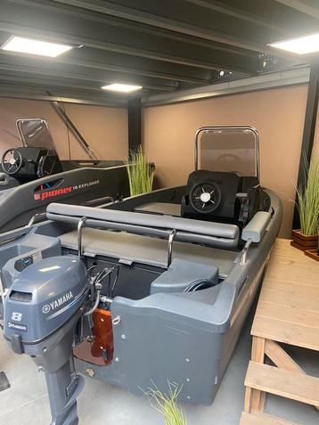 Pioner 14 Active - Yamaha 8pk - Complete vis / Consoleboot beschikbaar voor biedingen