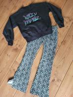 flared broek met trui 134/140, Meisje, Ophalen of Verzenden, Broek, WE Fashion