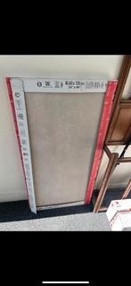 4 Zandkleurige Tegels 60x120 cm, Doe-het-zelf en Verbouw, Tegels, Ophalen, 60 cm of meer, Zo goed als nieuw, Minder dan 5 m²