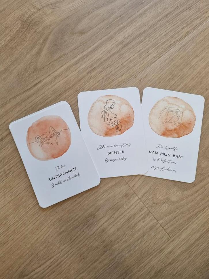 Affirmatie Kaartjes Zwangerschap, Boeken, Overige Boeken, Nieuw, Ophalen of Verzenden