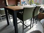 Nog een paar !!   SUNS Barstoelen Antas Soft Grey & green, Tuin en Terras, Ophalen, Nieuw, Aluminium