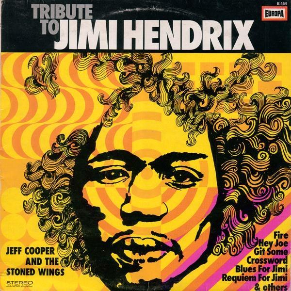 Tribute To Jimi Hendrix -Jeff Cooper And The Stoned Wings LP, Cd's en Dvd's, Vinyl | Pop, Gebruikt, 1960 tot 1980, 12 inch, Ophalen