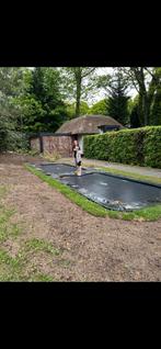 Elite Flatground trampoline 300 x 500, Zo goed als nieuw, Ophalen