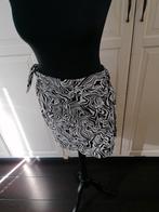 Superleuk rokje met zebraprint mt S in nieuwstaat, Zwart, Ophalen of Verzenden, Zo goed als nieuw, Maat 36 (S)