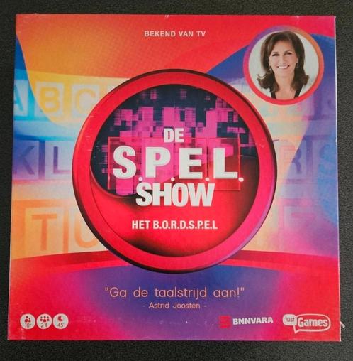 De S.P.E.L. Show - Bordspel, Hobby en Vrije tijd, Gezelschapsspellen | Bordspellen, Zo goed als nieuw, Ophalen of Verzenden