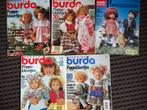 5x burda poppekleertjes poppenkleertjes, Ophalen of Verzenden, Haken, Patroon of Boek