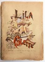 [Belle Epoque] Lila et Colette 1885 Mendès - art nouveau, Antiek en Kunst, Ophalen of Verzenden