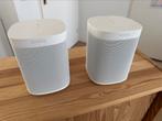 Sonos one 2x (wit), Ophalen of Verzenden, Zo goed als nieuw, Front, Rear of Stereo speakers, Sonos