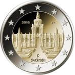 Twee Euromunt Duitsland: Sachen [2016], Postzegels en Munten, Munten | Europa | Euromunten, 2 euro, Duitsland, Losse munt, Verzenden