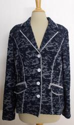 Mooi donkerblauw vest/jasje van Madeleine! 42, Maat 42/44 (L), Zo goed als nieuw, Lange mouw, Verzenden