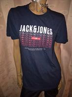 Prachtige nieuwe shirt van jack&Jones maat L blauw, Maat 52/54 (L), Blauw, Nieuw, Ophalen of Verzenden