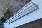 Aluminium kapstok, jaren 30, Huis en Inrichting, Ophalen of Verzenden, Metaal, Wandkapstok, Minder dan 100 cm