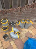 Pvc hulpstukken nieuw, Bochten, Pvc, Ophalen of Verzenden, Zo goed als nieuw