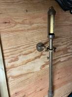 Oude Scheeps lamp / scheepsbarometer messing, Ophalen