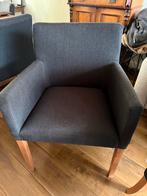 Marie Claire Eetkamerstoelen - Zwart Linnen Mix, Huis en Inrichting, Stoelen, Ophalen, Zo goed als nieuw, Zwart, Vijf, Zes of meer stoelen