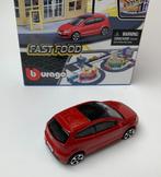 Bburago 1:43 Bburago City Fast Food with Volkswagen Polo GTI, Nieuw, Overige merken, Ophalen of Verzenden, Auto