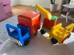 Vintage Speelgoed Vrachtwagens Set, Ophalen of Verzenden, Gebruikt, Jongen of Meisje