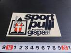 stickers SPORT PULLI creazioni gispa  transparant, Ophalen, Zo goed als nieuw, Overige typen