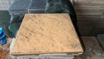 Tuintegels 21 m2+  134 beige tegels., Tuin en Terras, Tegels en Klinkers, Ophalen, Gebruikt, 10 m² of meer, Beton