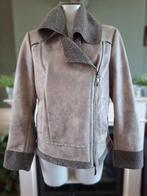 Caroline Biss lammycoat lammy coat jas beige 40 bijna nieuw, Kleding | Dames, Jassen | Winter, Maat 38/40 (M), Verzenden, Beige