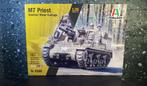 M7 Priest motor carriage 1:35 Italeri, Tank, Italeri, Verzenden, 1:32 tot 1:50