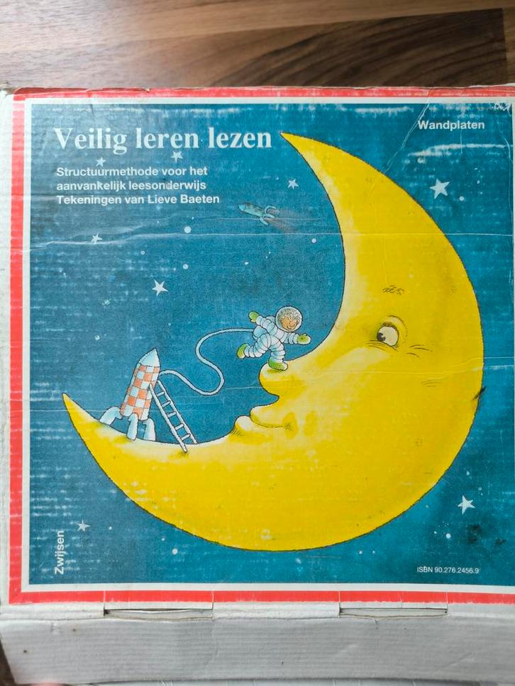 Zwijsen wandplaten veilig leren lezen 1991, Antiek en Kunst, Antiek | Schoolplaten, Ophalen of Verzenden