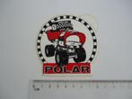 sticker oud POLAR rolschaatsen jaren 70 schaatsen vintage, Verzenden, Zo goed als nieuw, Bedrijf of Vereniging