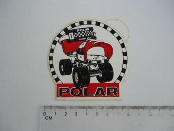 sticker oud POLAR rolschaatsen jaren 70 schaatsen vintage beschikbaar voor biedingen