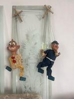 Antieke Engelse marionet poppen porselein met hout, ca. 1900, Antiek en Kunst, Antiek | Speelgoed, Ophalen