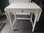 Bureau, Ikea Ingatorp (uitschuifbaar) 50×74×68/127, Ophalen of Verzenden, Gebruikt