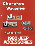 Folder Jeep Accessories (USA-uitgave - 1980), Boeken, Gelezen, Overige merken, Verzenden